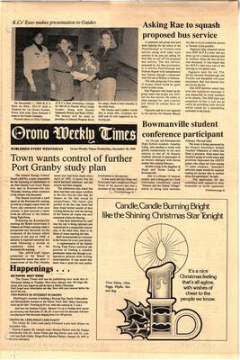 Orono Weekly Times, 19 Dec 1990