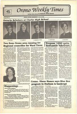 Orono Weekly Times, 10 Jul 1991