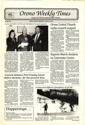 Orono Weekly Times, 15 Mar 1995