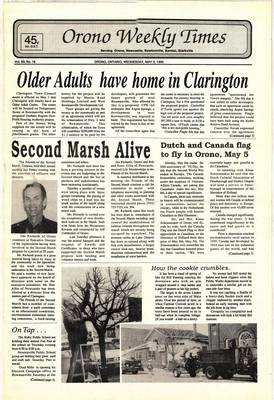 Orono Weekly Times, 3 May 1995