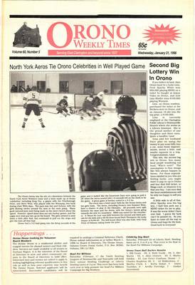 Orono Weekly Times, 31 Jan 1996