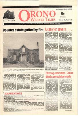 Orono Weekly Times, 3 Mar 1999