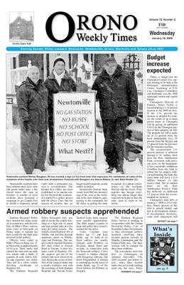 Orono Weekly Times, 14 Jan 2009