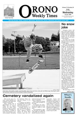 Orono Weekly Times, 22 Jul 2009