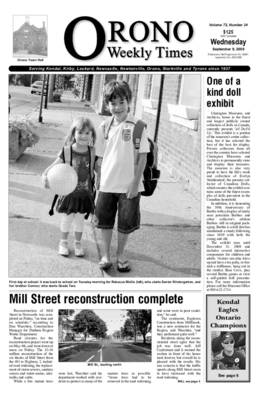 Orono Weekly Times, 9 Sep 2009