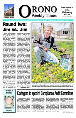 Orono Weekly Times, 5 May 2010