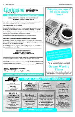 Orono Weekly Times, 3 Nov 2010