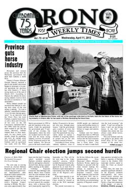 Orono Weekly Times, 11 Apr 2012