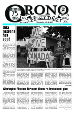 Orono Weekly Times, 4 Jul 2012