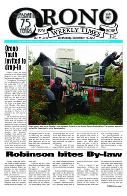 Orono Weekly Times, 19 Sep 2012