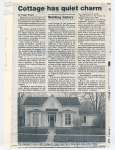 Article regarding 354 College St., built by Dr. Henry Hough