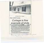 Article regarding 250 Mathew St. a classic cottage-style