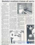 Article regarding the preserving and renovation of the old Cobourg library building on Chapel Street.