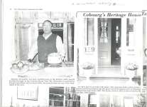 A series of photos regarding the 1985 house tour of Cobourg