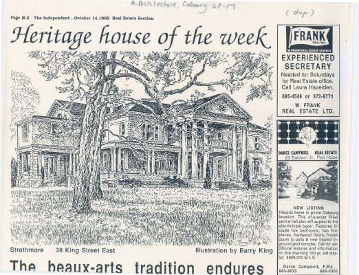 <b>Heritage house of the week - 1988<b>