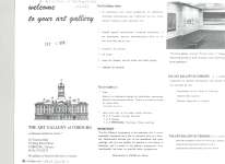Reproduction of brochure from 1978 - Art Gallery of Cobourg