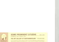 Bookmark regarding the show “Some prominent citizens: 1837-1937"
