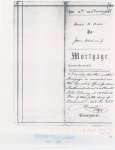 Mortgage papers for December 4, 1868 between Hugh B. Hales and James Robertson Jr.