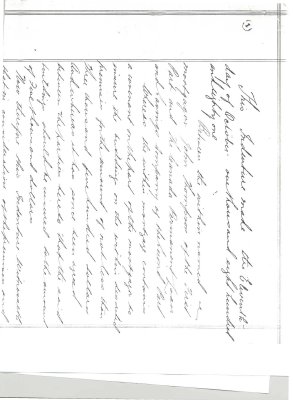 Copy of an Indenture dated October 11, 1881 between John and Mary Thomson and the Canada Permanent Loan and Savings Company.