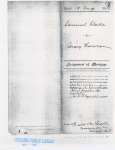 Assignment of Mortgage papers dated August 19, 1889 between Samuel Clarke to Mary Thomson