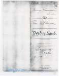 Deed of Land dated April 24, 1899 from Mary Thomson to Rose M.F.Huycke.