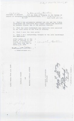 Agreement Postponing Mortgage dated March 20, 1925 between Rachael Wilson and Malcolm Dougall Arthur.