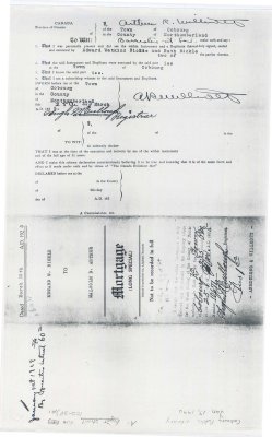 Mortgage (Long Special) between Edward W. Bickle to Malcolm D. Arthur.