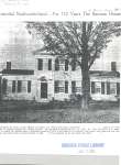 Photo and short article on Barnum House in 1969, at the age of 152 years.