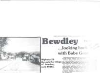 Bewdley... Looking Back with Babe Goss Part III