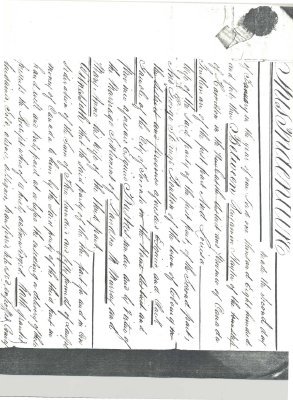 Indenture between George Strange Boulton and Benjamin Hayter