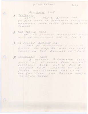 Booklet compiled by Archie Birney