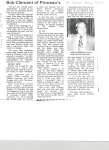 Article regarding a biography about Bob Clement, owner of Primeau's Mens Clothing Store.