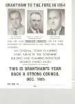 Election promotion regarding the 1953 municipal election for Grantham Township