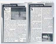 Two short articles on Cobourg Bath Centre and Cobourg Sewing Centre