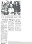 Article entitled “Another Margles store"