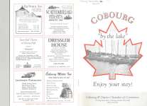 “Cobourg by the lake" booklet