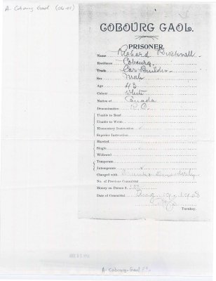 Prison report Richard Bucknell