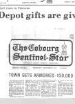 Town Gets Armories- $30,000