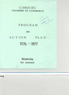 Program and Action Plan 1976-1977. Membership list enclosed