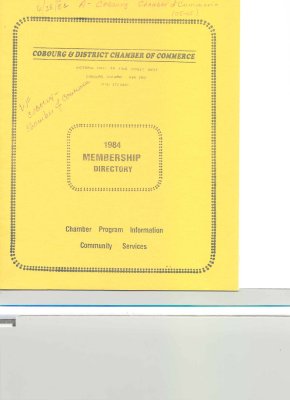 1984 Membership directory