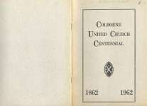 Booklet prepared for the Colborne United Church Centennial