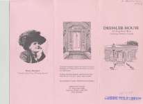 Pamphlet for Dressler House