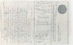 Indenture between John Hillgard, Asa Allworth Burnham, James Cockburn, Henry Covert and George Lay.