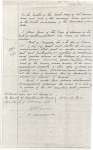 Legal document written and signed by John Barr