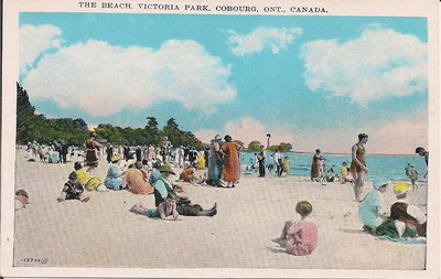 <b>The Beach, Victoria Park, Cobourg, Ont., Canada.<b>