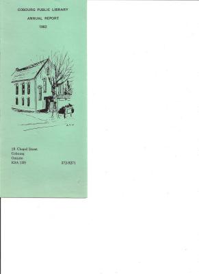 Cobourg Public Library Annual Report 1982