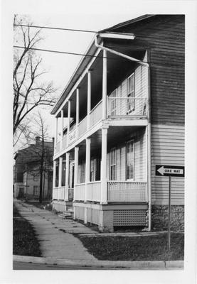 Baltimore Hotel Porch View - by Liza Quinn ca. 1972