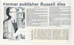 Former publisher Russell dies