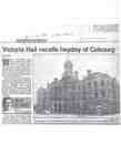 Victoria Hall recalls heyday of Cobourg