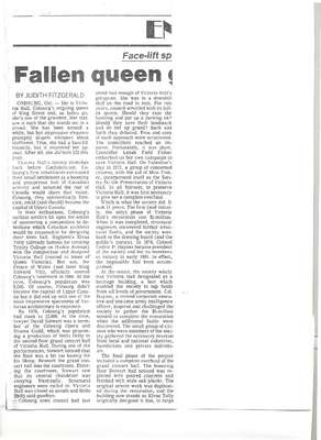 Fallen queen gets back on Tracks